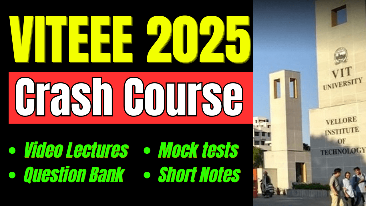 VITEEE 2025 (1) Crash Course