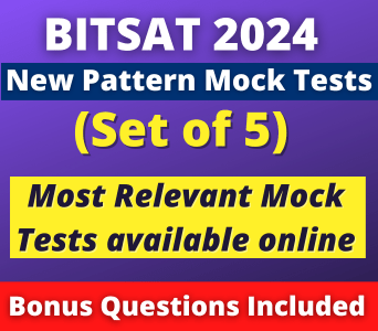 BITSAT 2024 (5) Mock Tests 