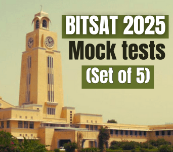 BITSAT 2025 (5) Mock Tests (Set of 5)